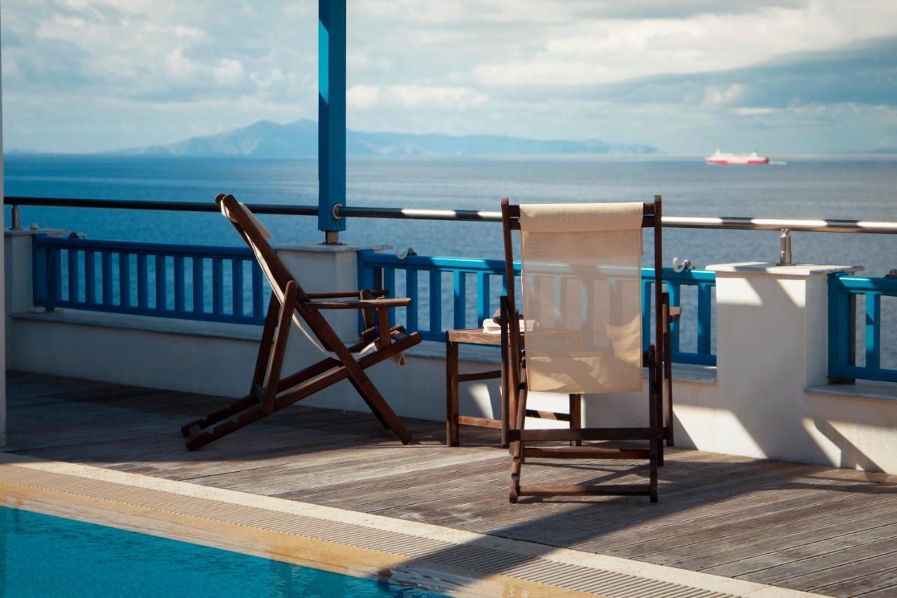 Blue Waves View Villa Batsíon Dış mekan fotoğraf